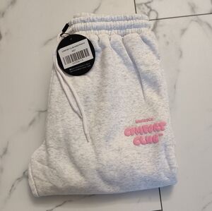 White Fox Sweatpants Mist Small